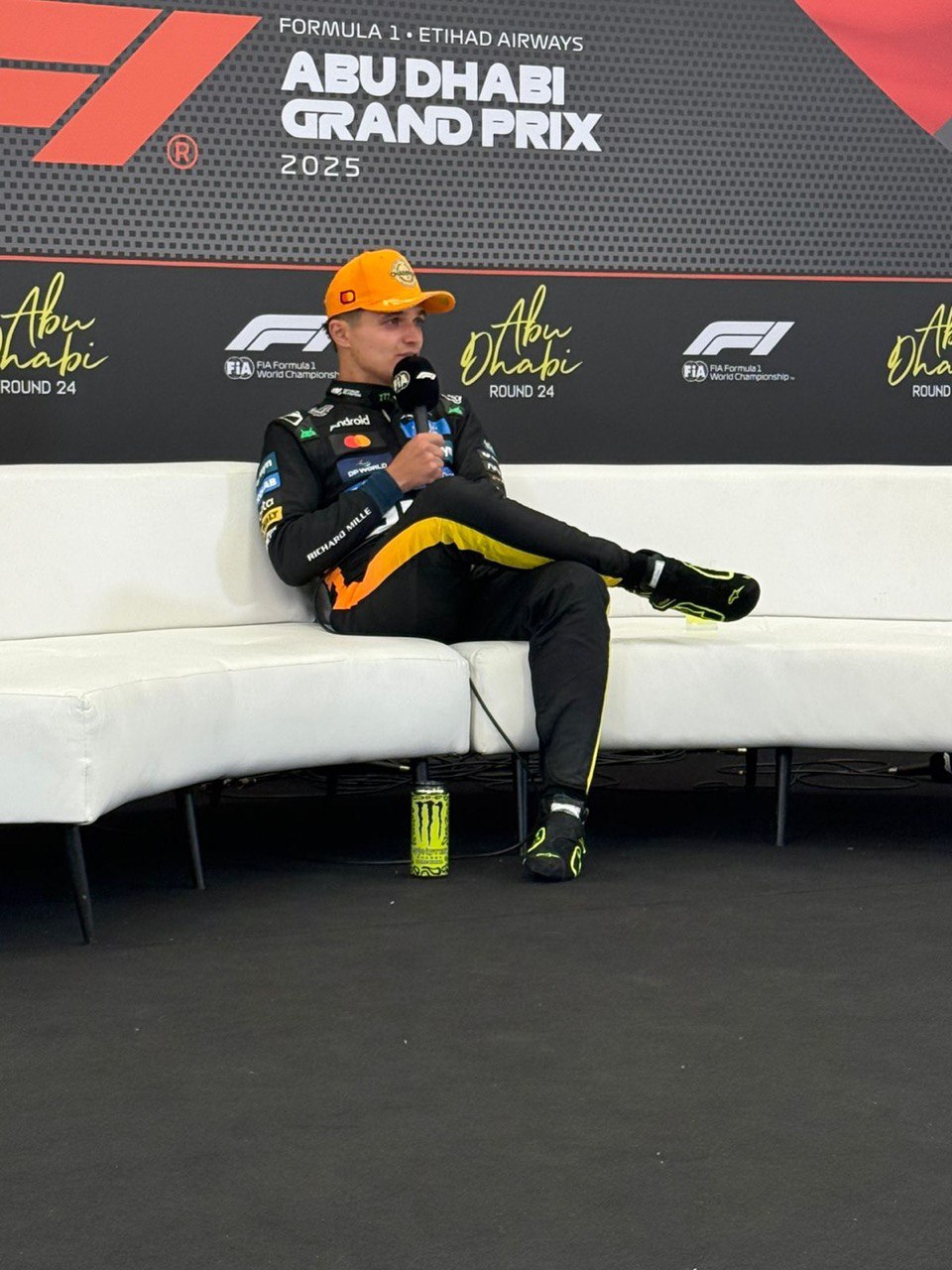 لاندو نوريس. (النهار) 