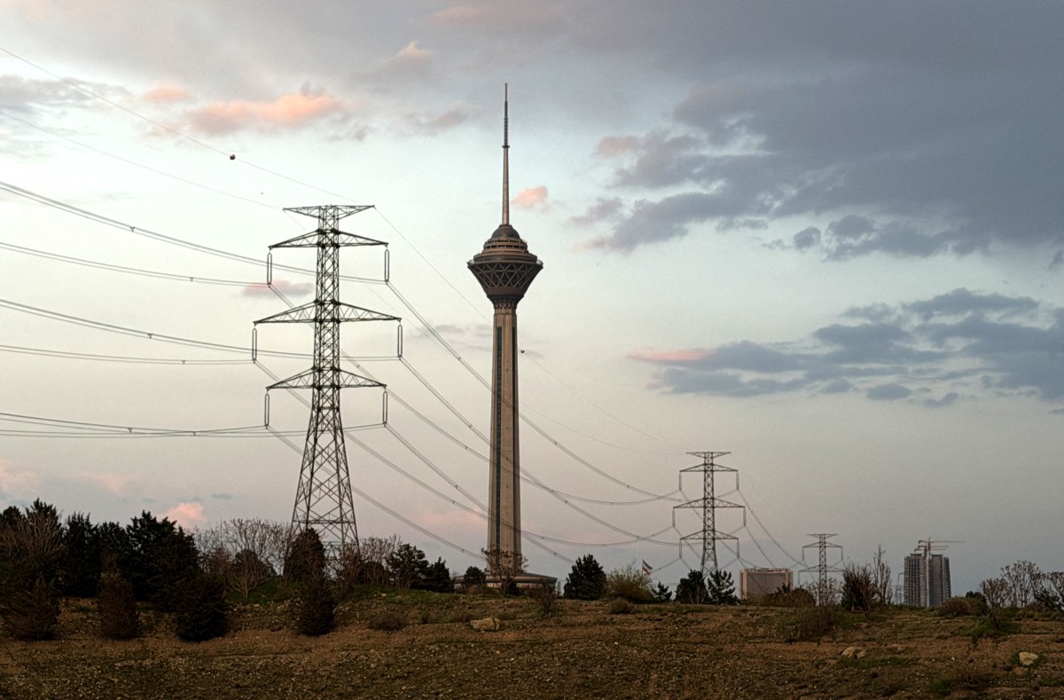 A power plant in Tehran (AFP).