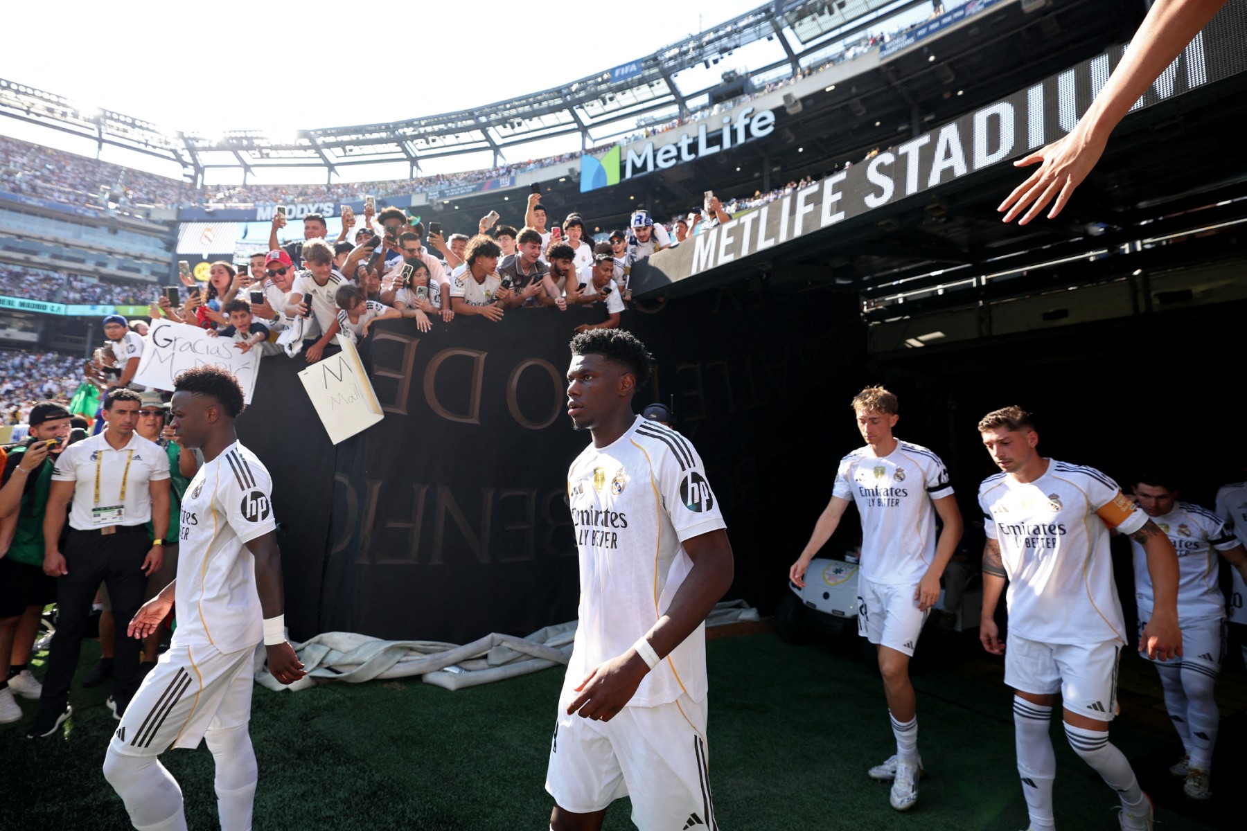 لاعبو ريال مدريد. (أ ف ب) 