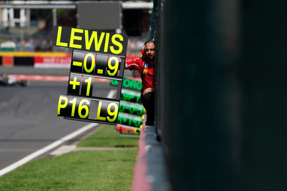 من السباق. (أ ف ب) 