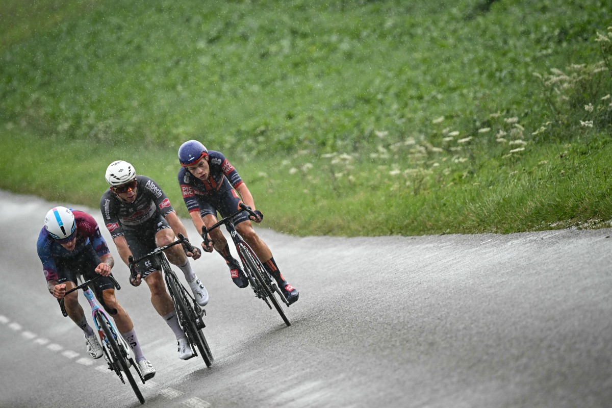 من السباق. (أ ف ب) 