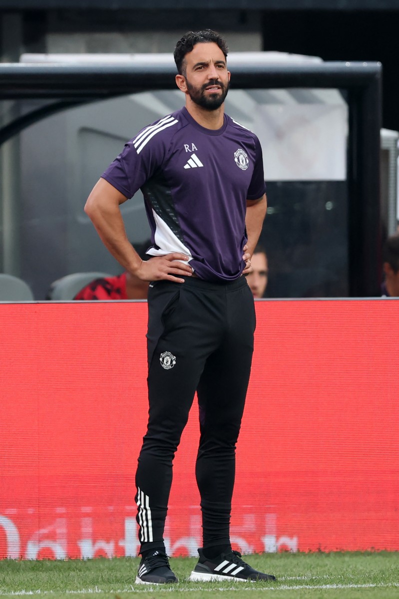 روبن أموريم. (أ ف ب) 