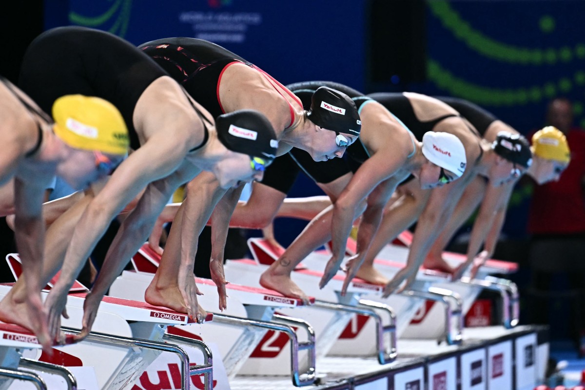 من السباق. (أ ف ب) 