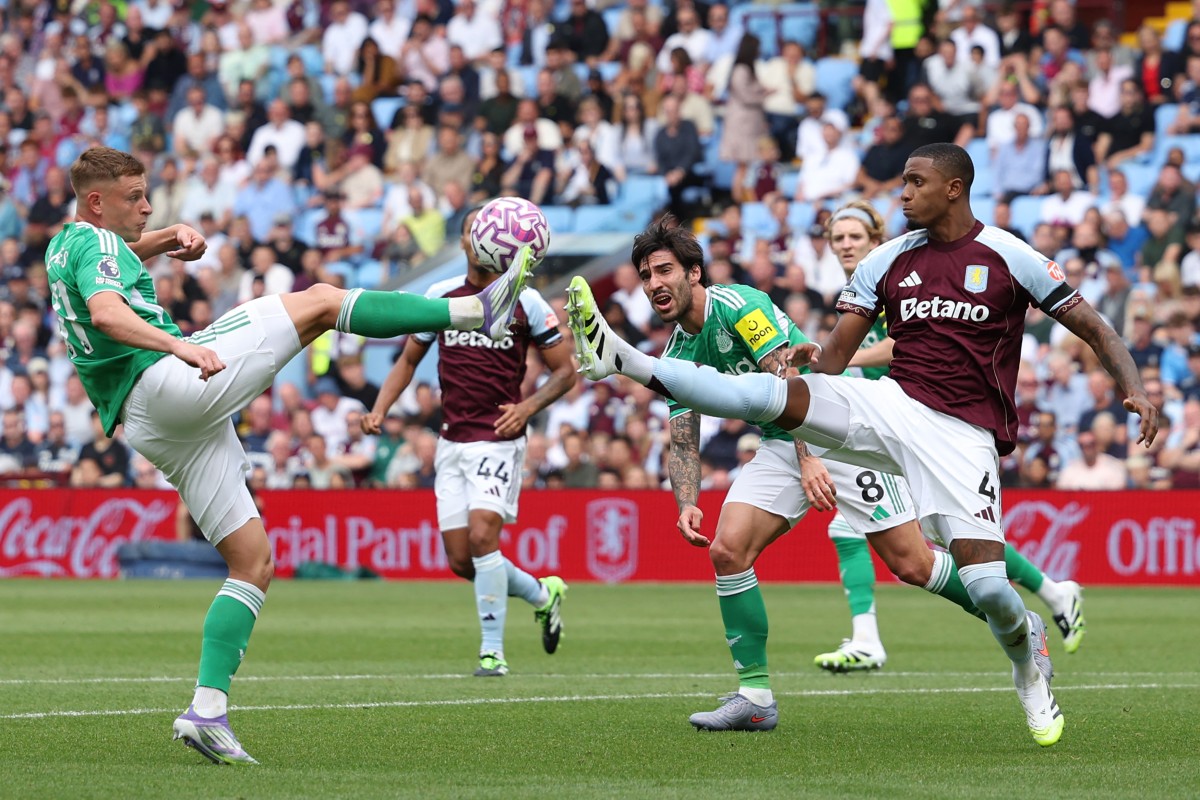 من المباراة. (أ ف ب) 