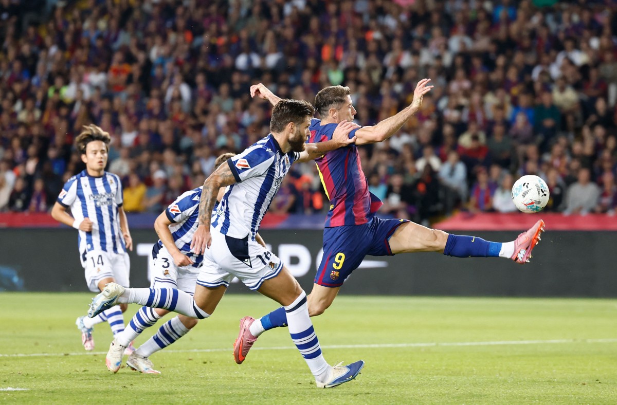 روبرت ليفاندوفسكي. (أ ف ب)