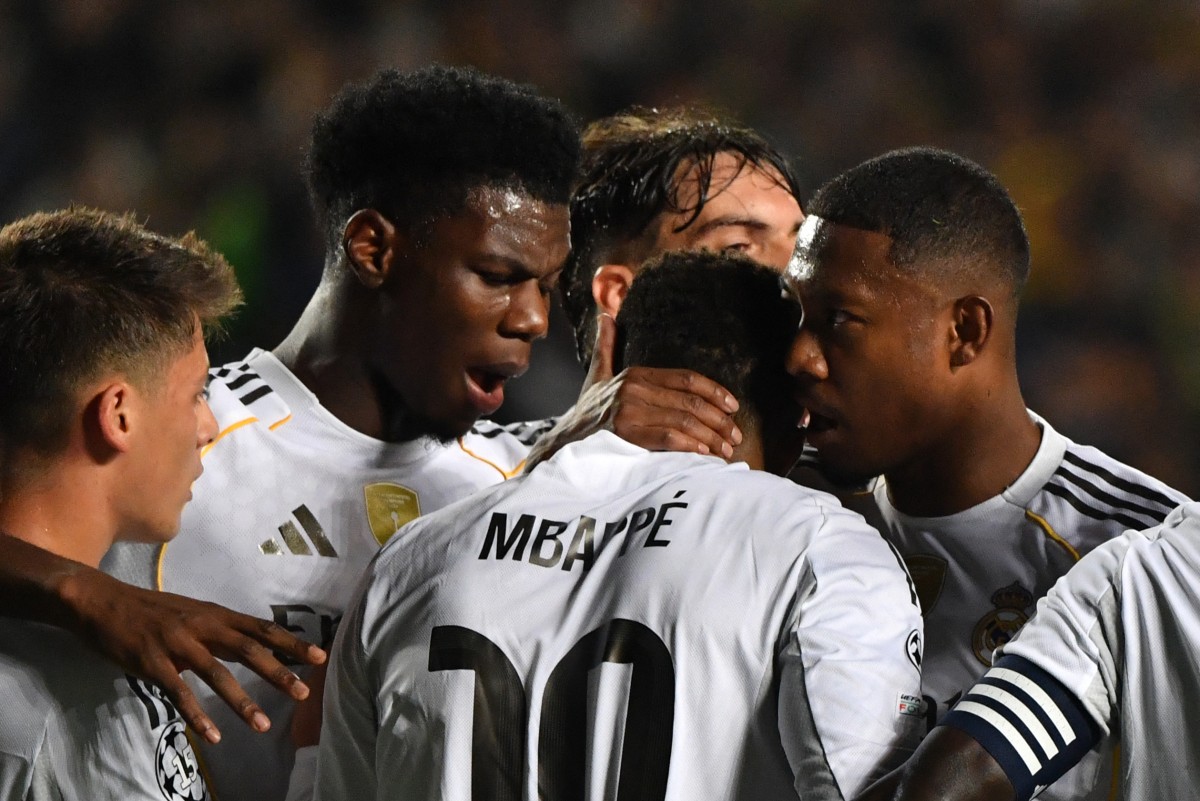 لاعب ريال مدريد. (أ ف ب) 