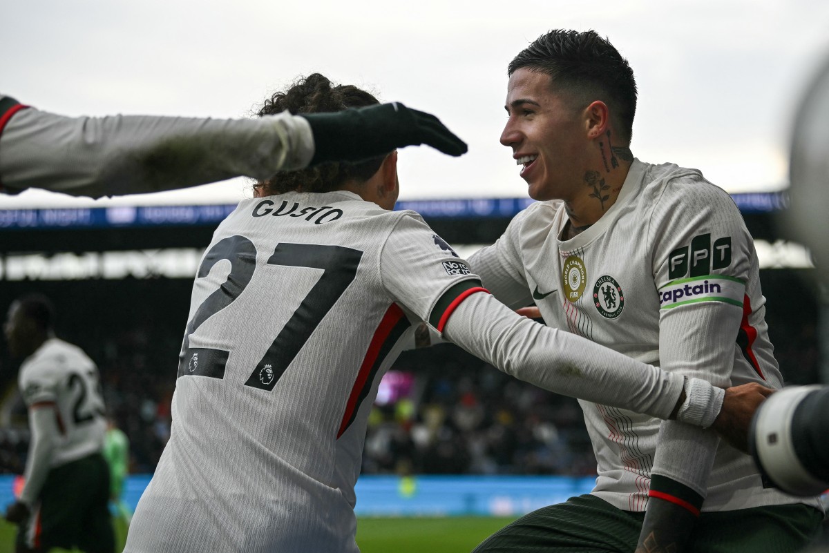 لاعبو تشيلسي. (أ ف ب) 