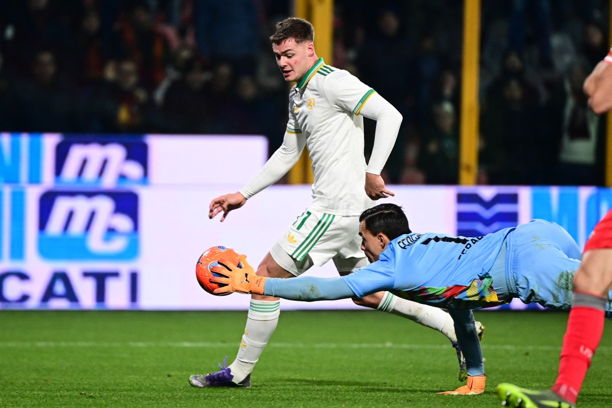 من المباراة. (أ ف ب) 