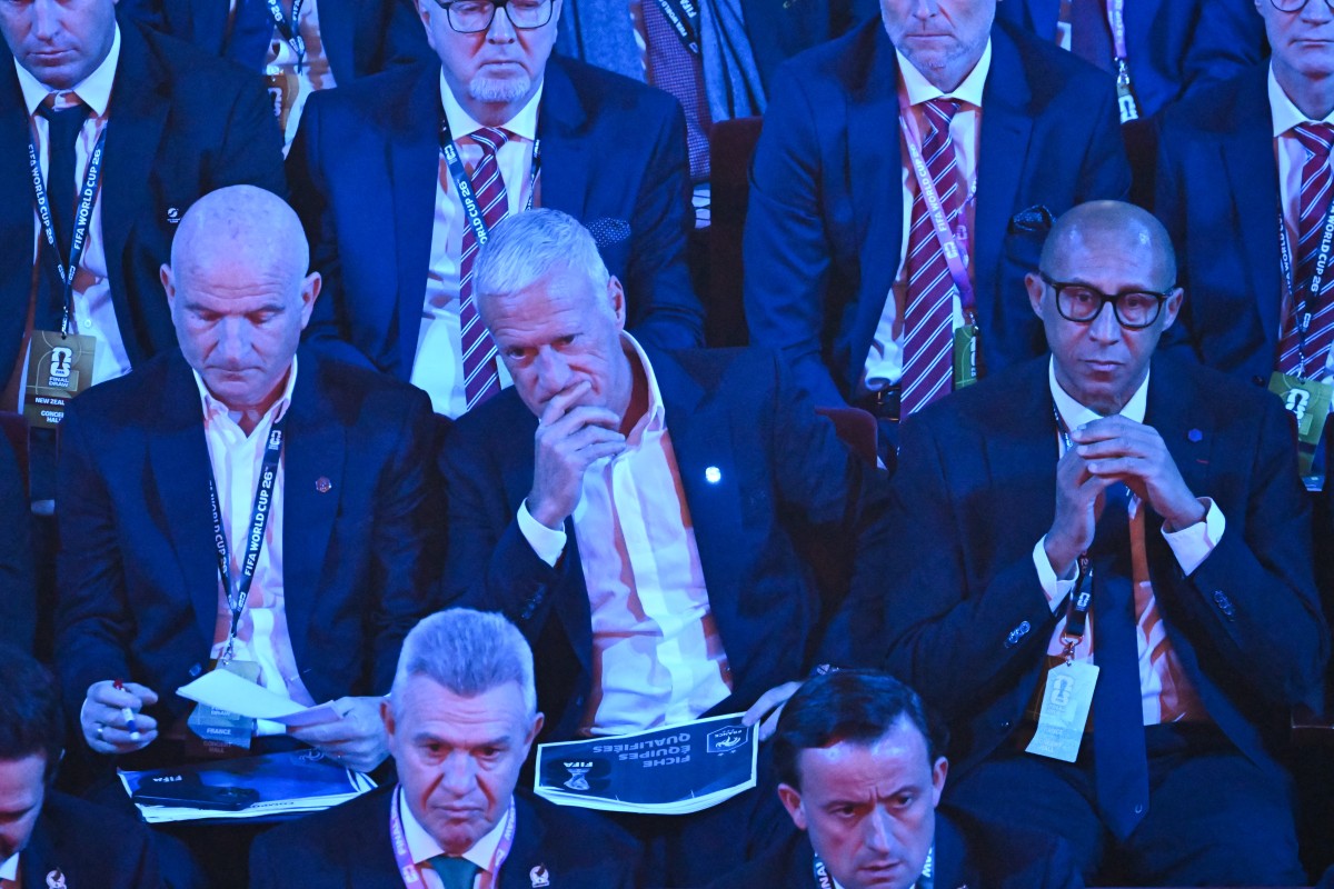 المدرب ديدييه ديشان. (أ ف ب) 