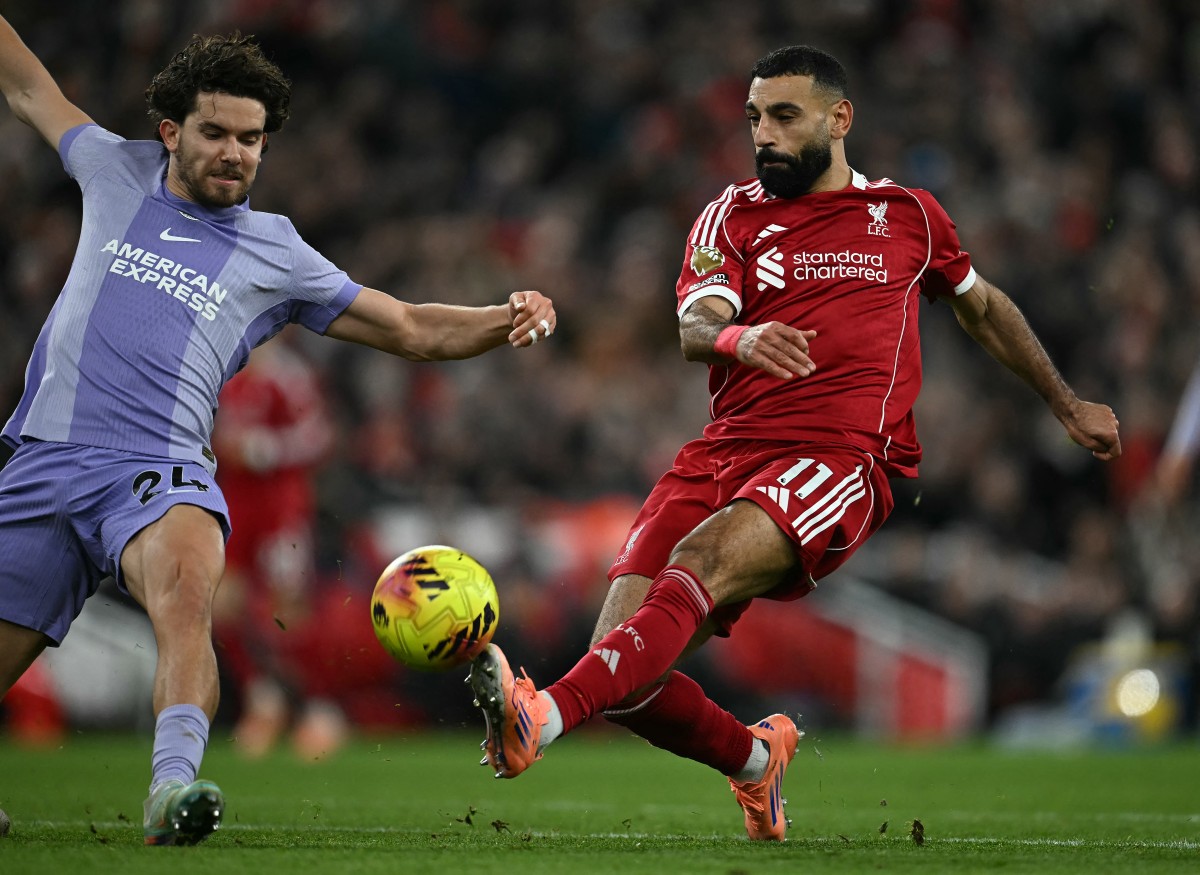 محمد صلاح. (أ ف ب) 