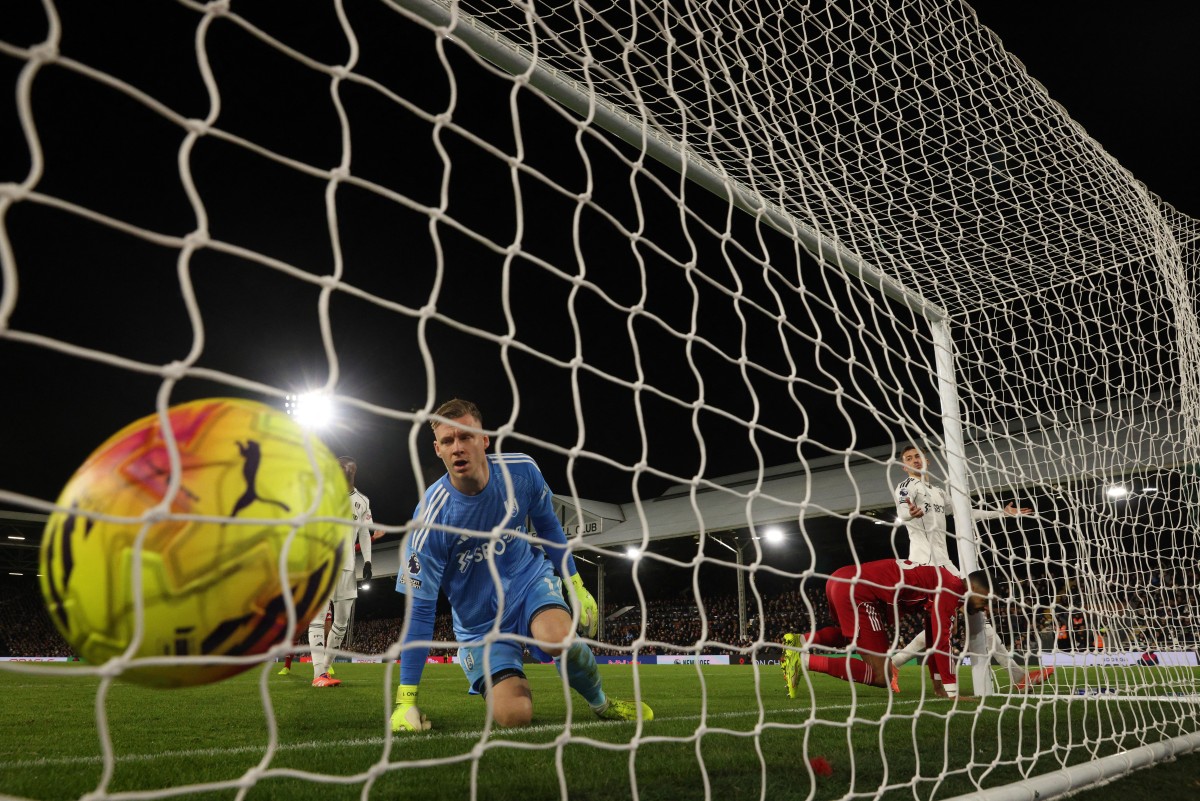 من المباراة. (أ ف ب)ِ