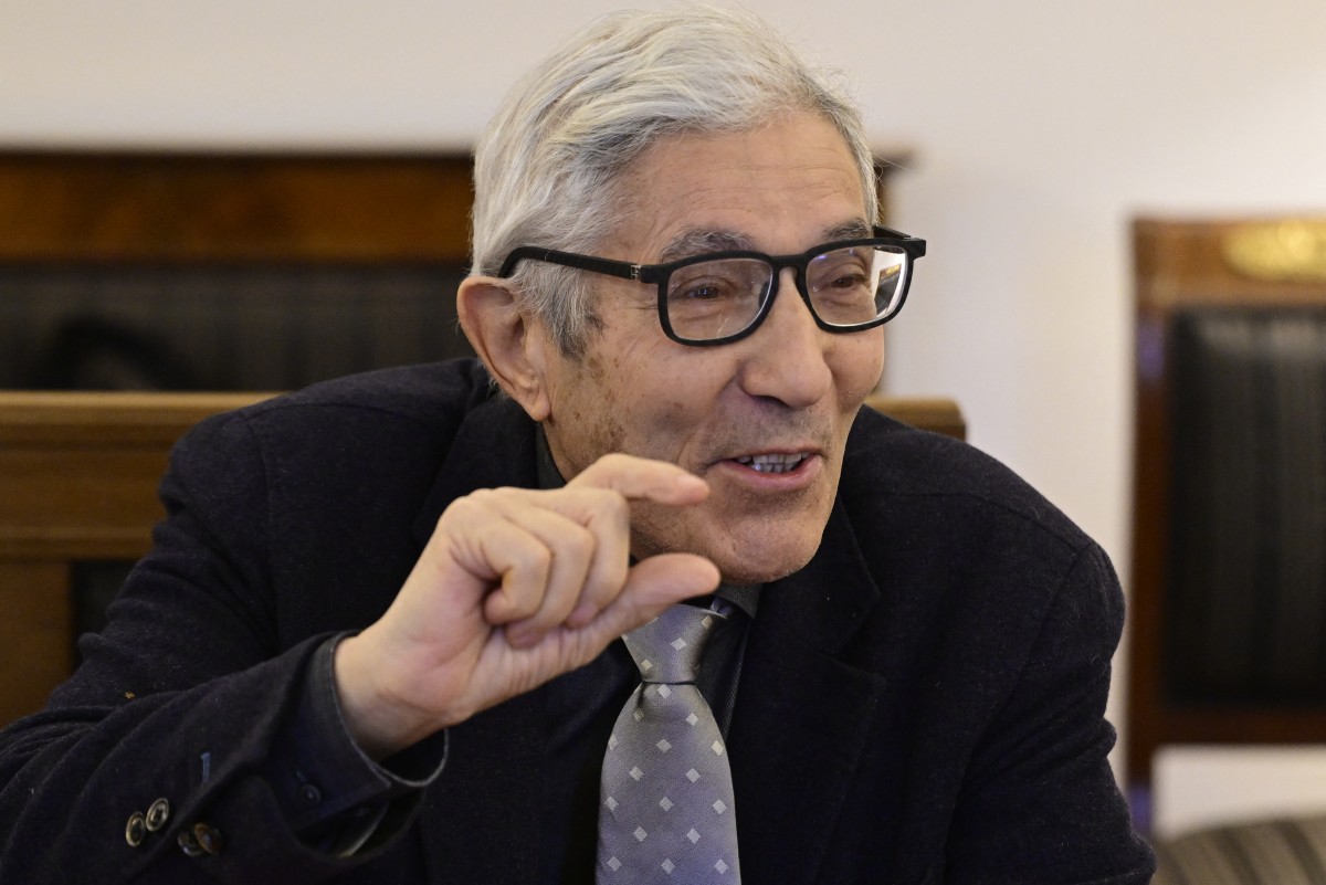 الكتاب بوعلام صنصال. (أ ف ب)