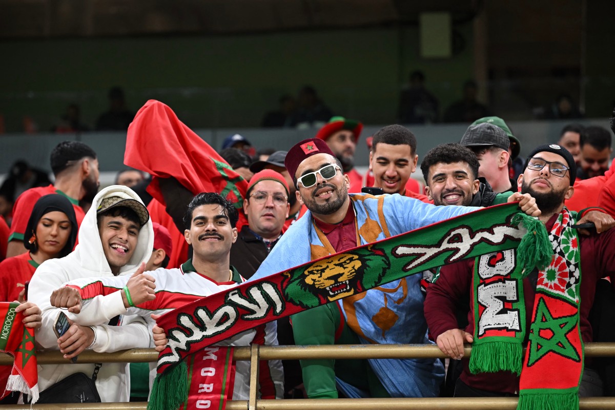 جمهور المغرب. (أ ف ب) 