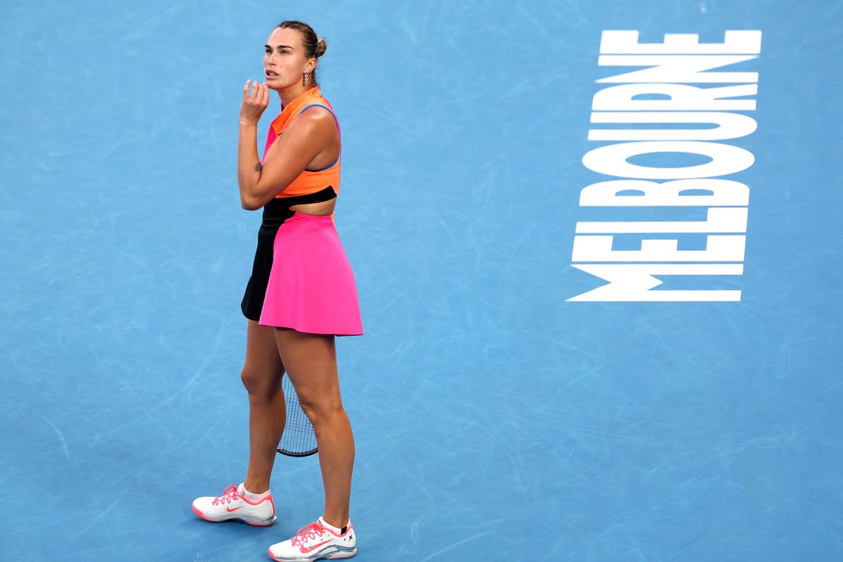 سابالينكا. (أ ف ب) 