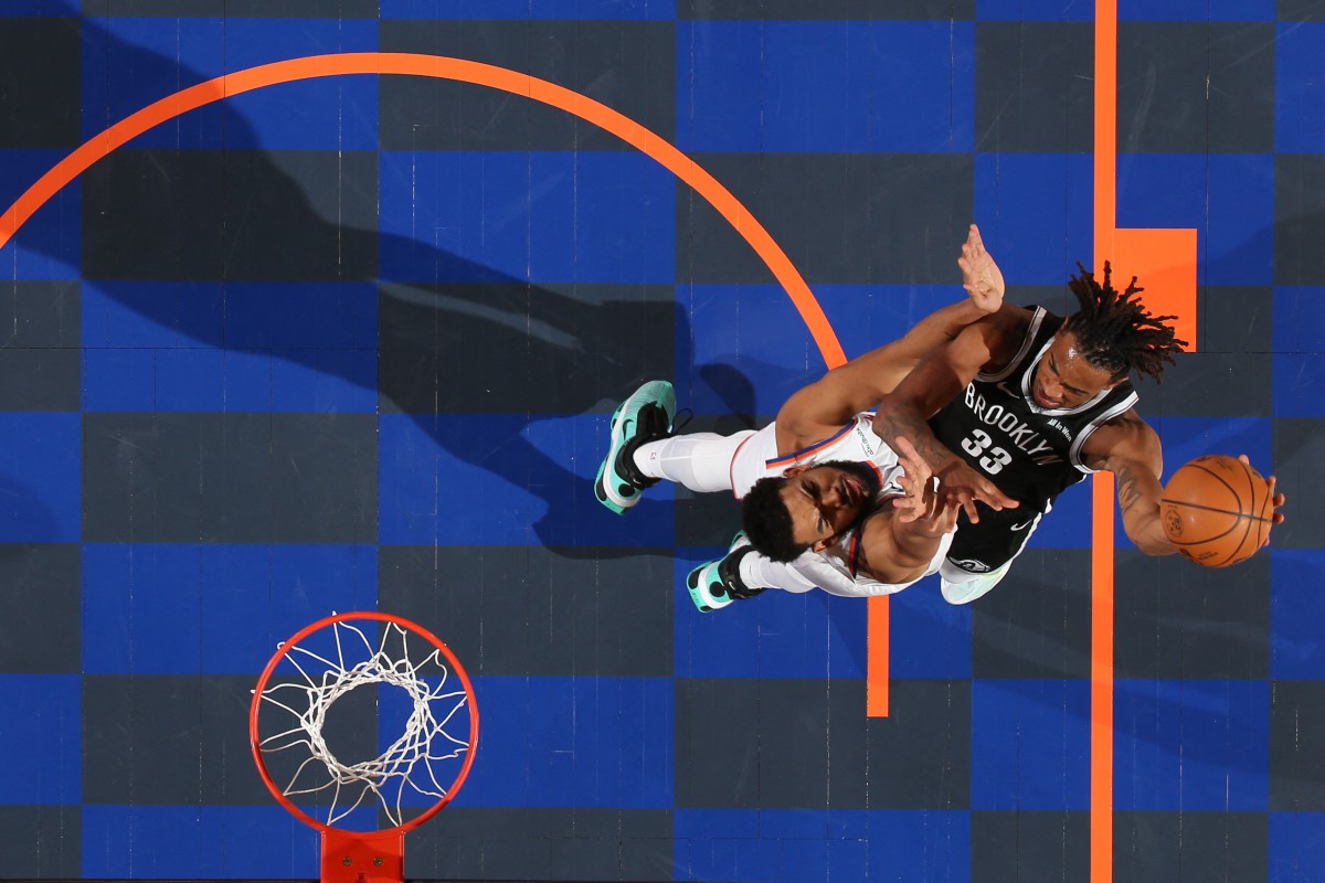 من المباراة. (أ ف ب)