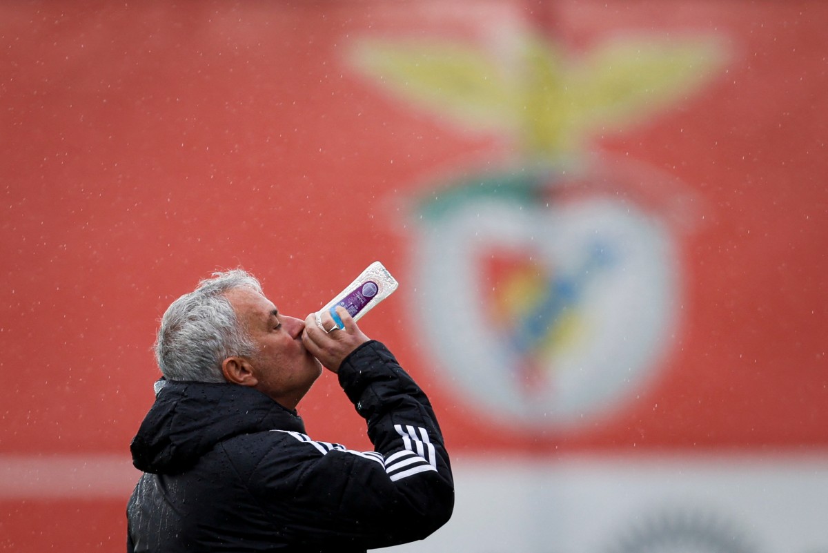 جوزيه مورينيو. (أ ف ب) 