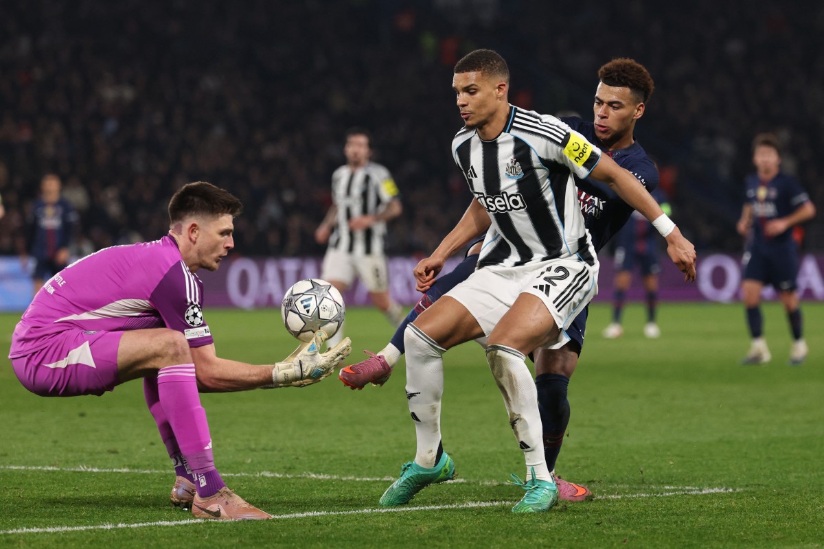 من المباراة. (أ ف ب) 