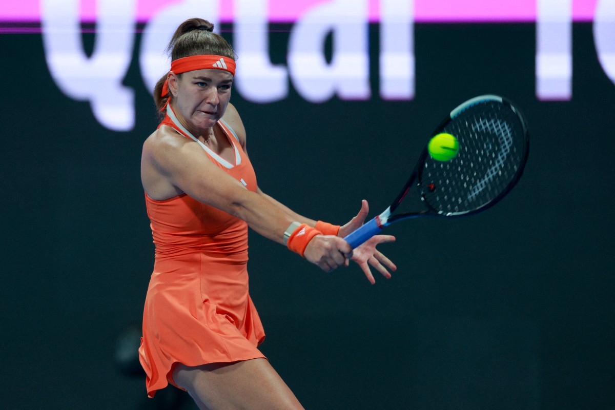 كارولينا موخوفا. (أ ف ب) 