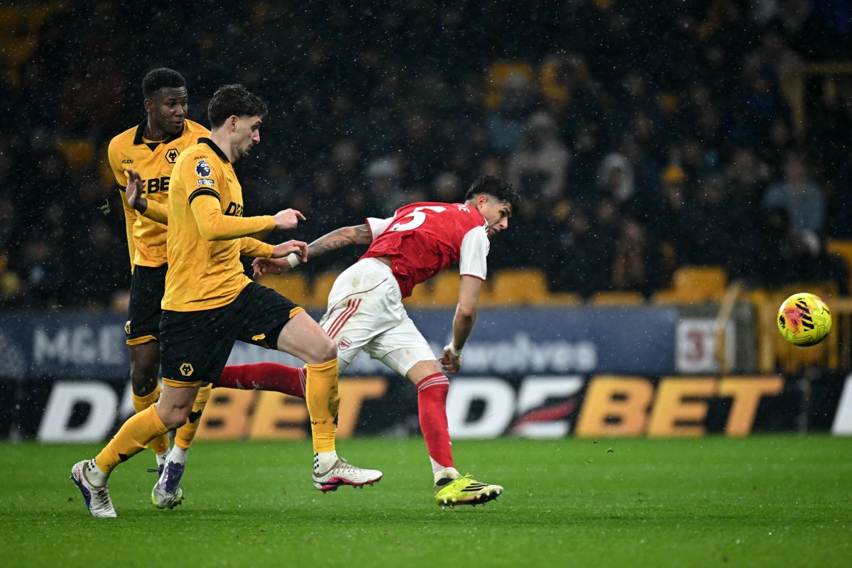 من المباراة. (أ ف ب) 