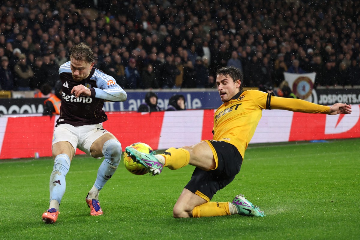 من المباراة. (أ ف ب) 