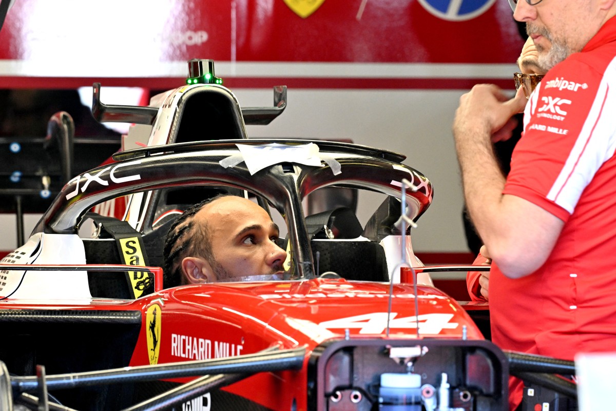 لويس هاميلتون. (أ ف ب)