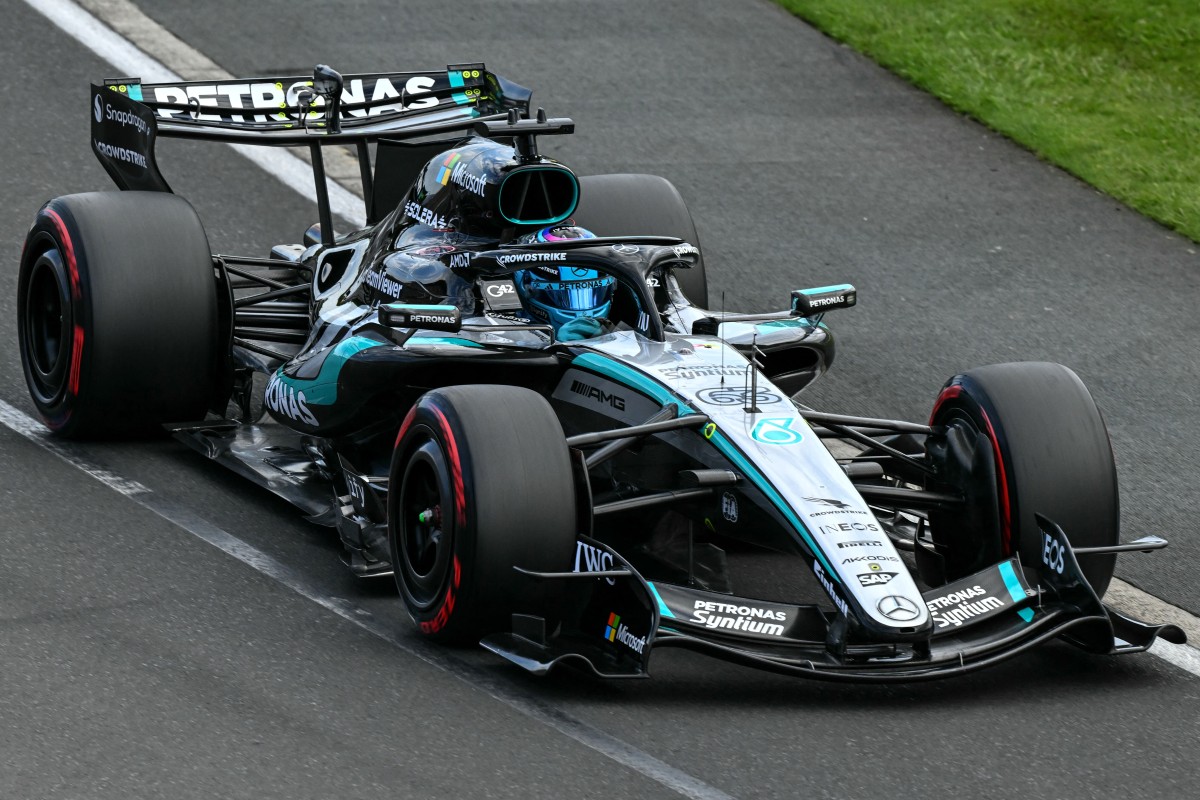 جورج راسل. (أ ف ب)