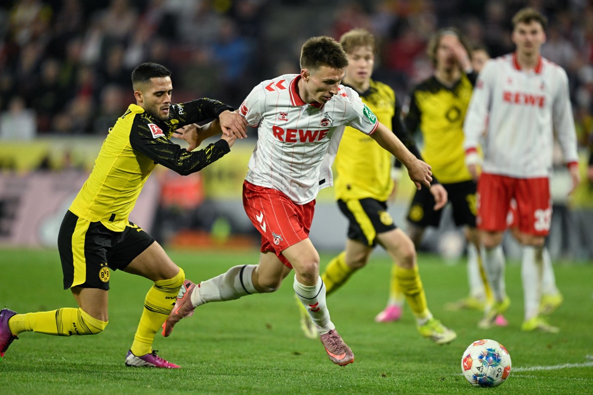 من المباراة. (أ ف ب)