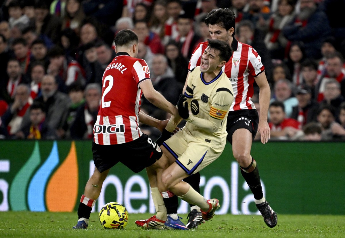 من المباراة. (أ ف ب)