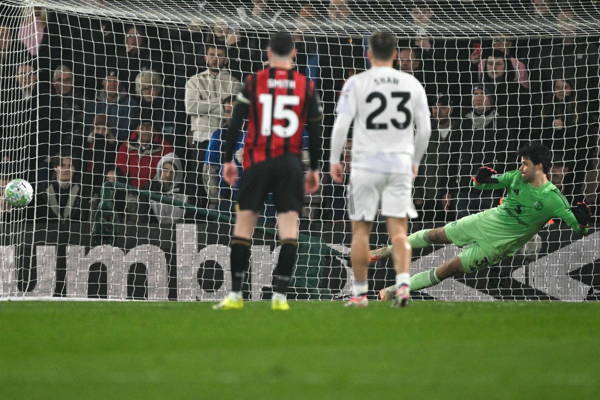 من المباراة. (أ ف ب)