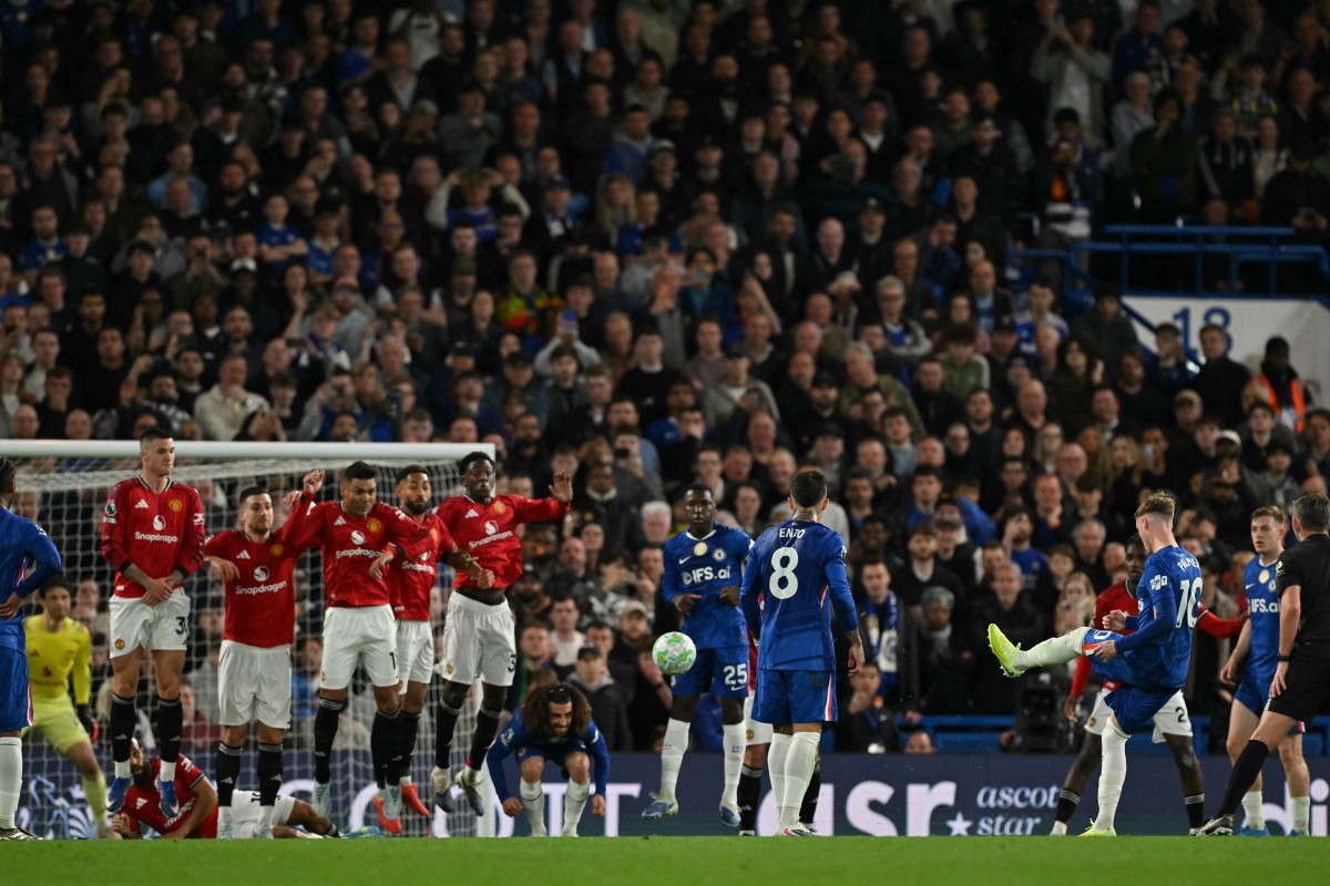 من المباراة. (أ ف ب) 