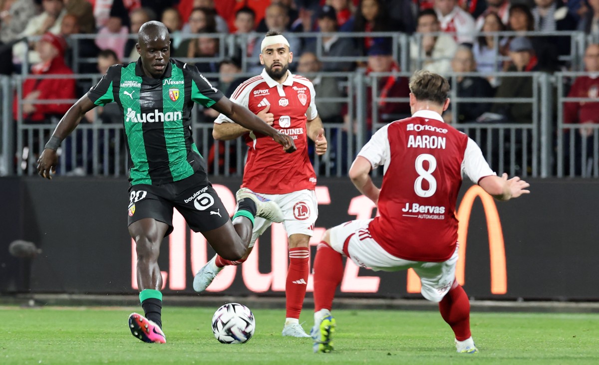 من المباراة. (أ ف ب) 