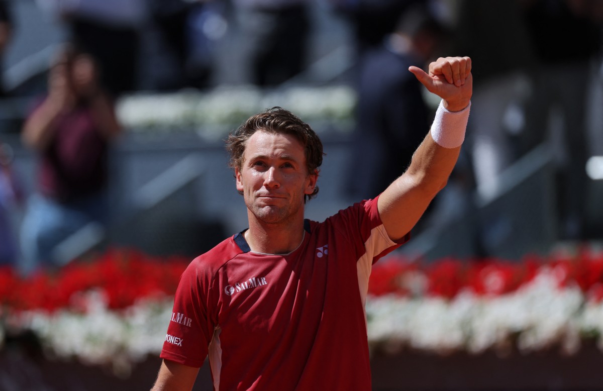 كاسبر رود. (أ ف ب) 