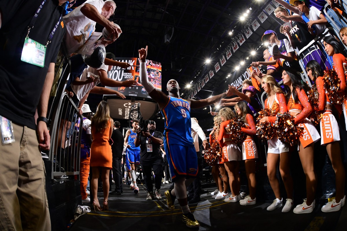 من المباراة. (أ ف ب) 