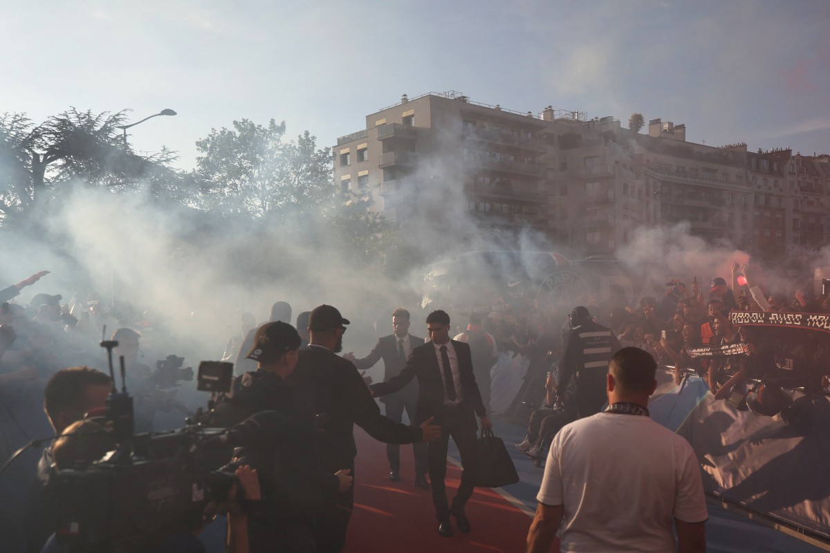 أشرف حكيمي. (أ ف ب)