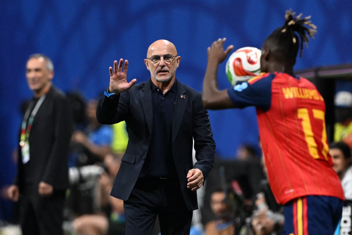 .مدرب المنتخب الإسباني لكرة القدم لويس دي لافوينتي