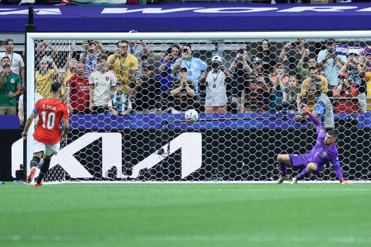 محمد صلاح. (أ ف ب) 