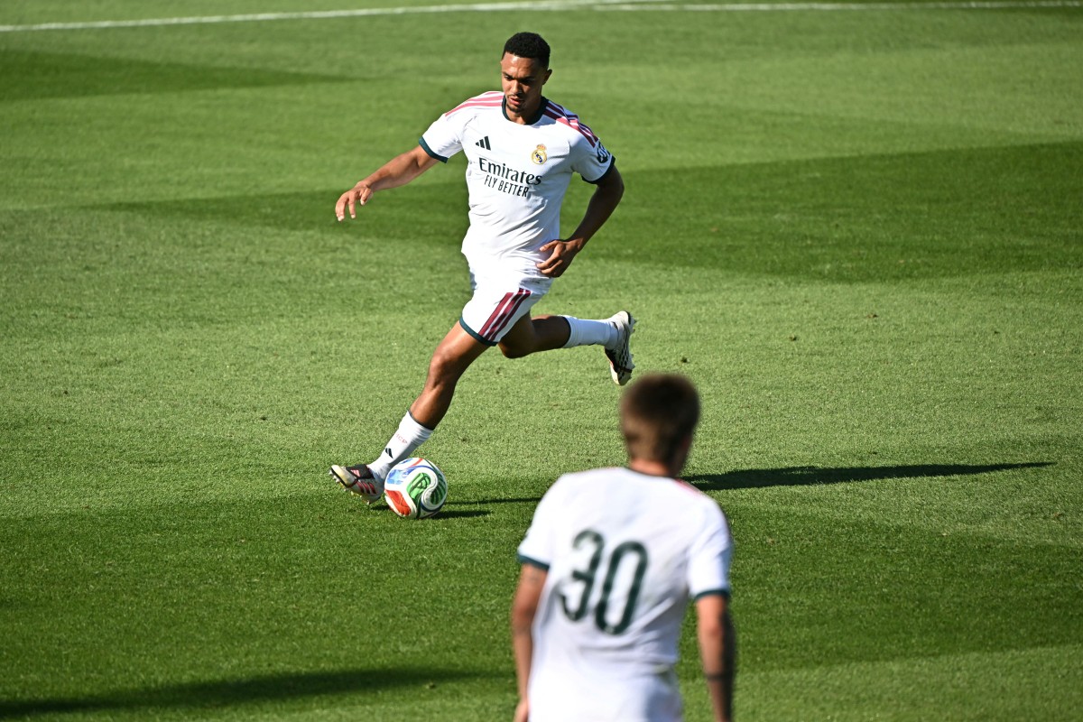 لاعبو ريال مدريد. (أ ف ب) 