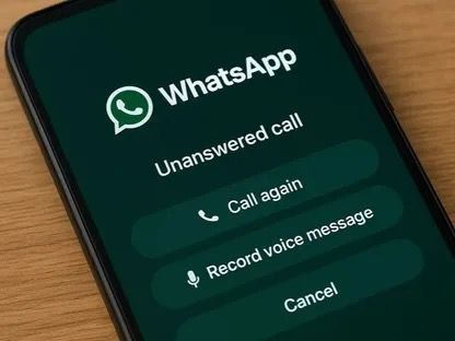 لقطة شاشة توضح ميزة الرسائل الصوتية أو المرئية المسجلة في واتساب (مواقع)