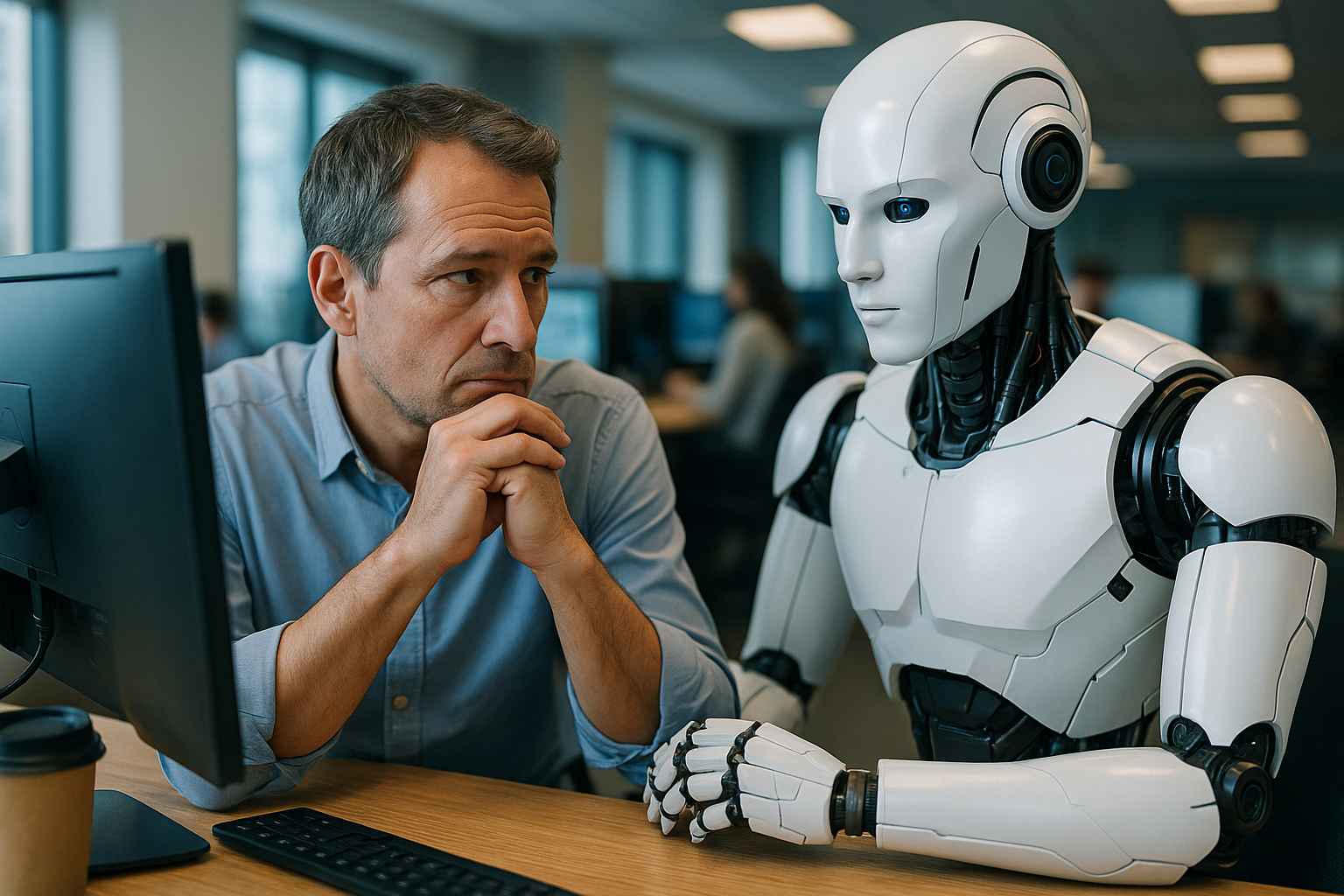 صورة تعبيرية مولّدة بالذكاء الاصطناعي