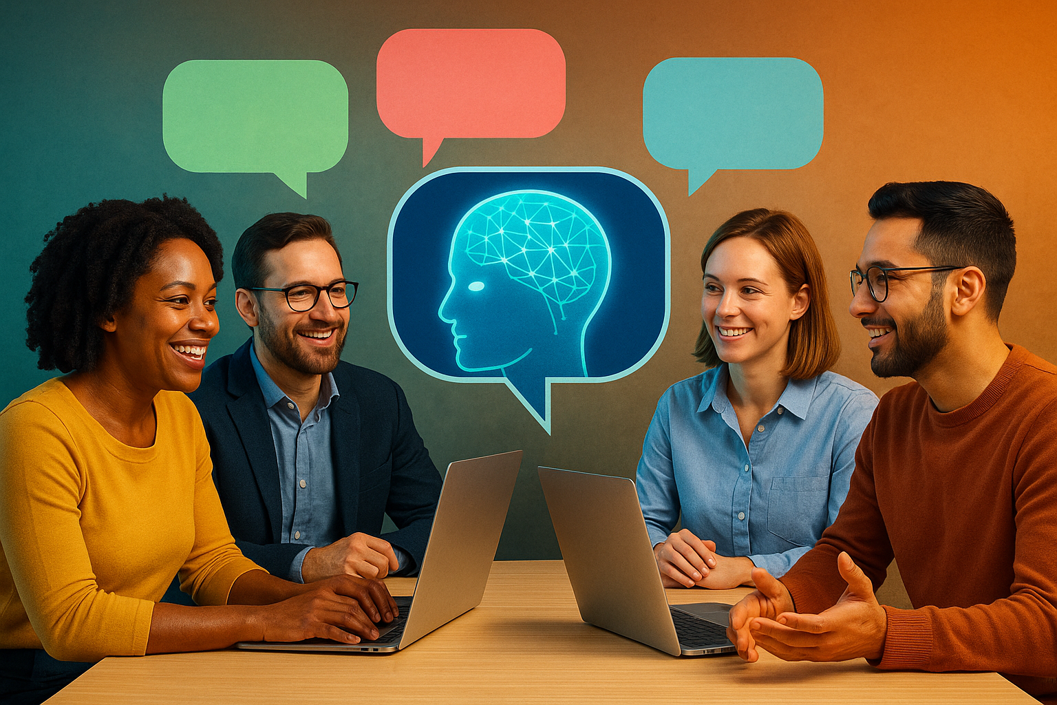 صورة تعبيرية مولّدة بالذكاء الاصطناعي