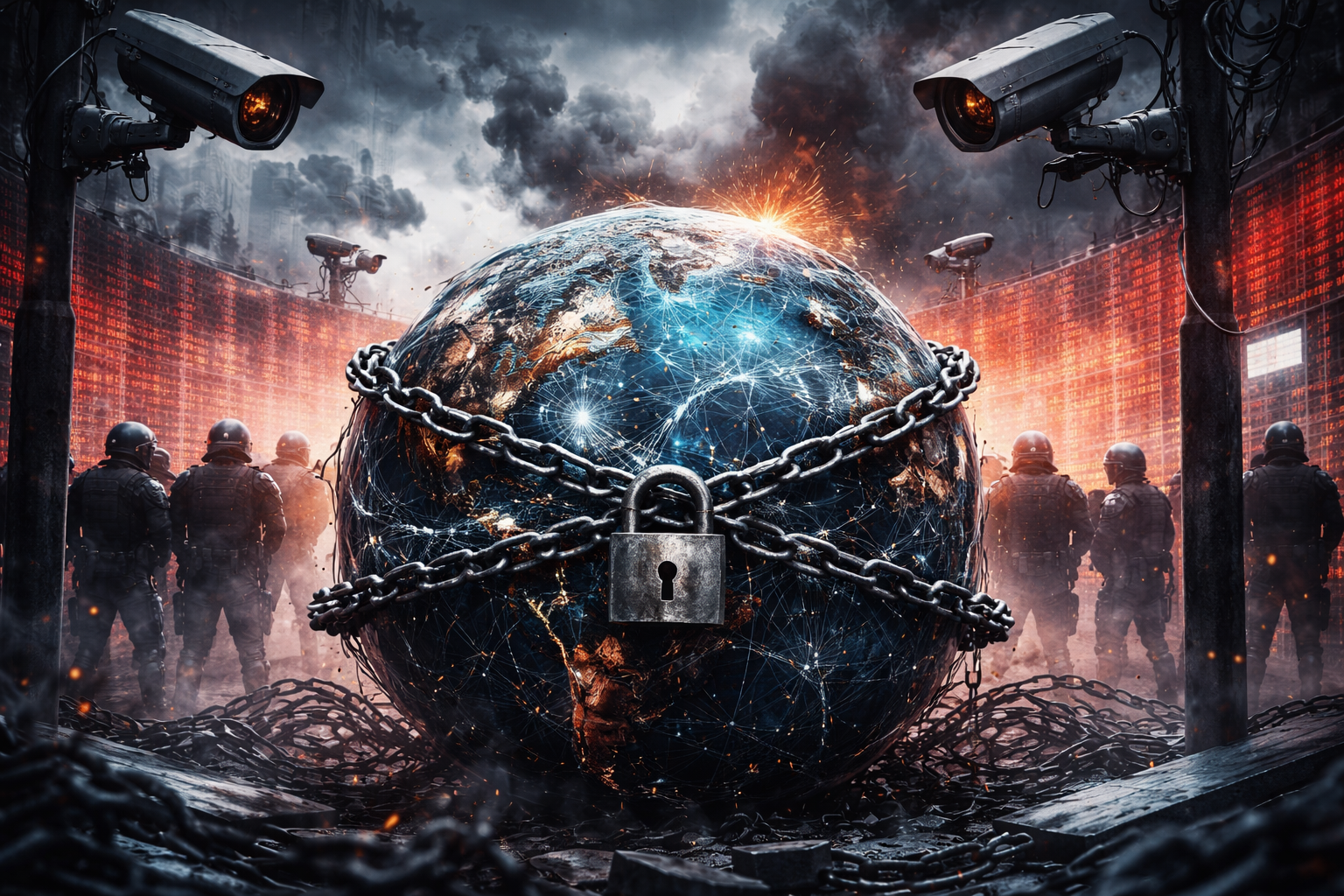 صورة تعبيرية مولّدة بالذكاء الاصطناعي