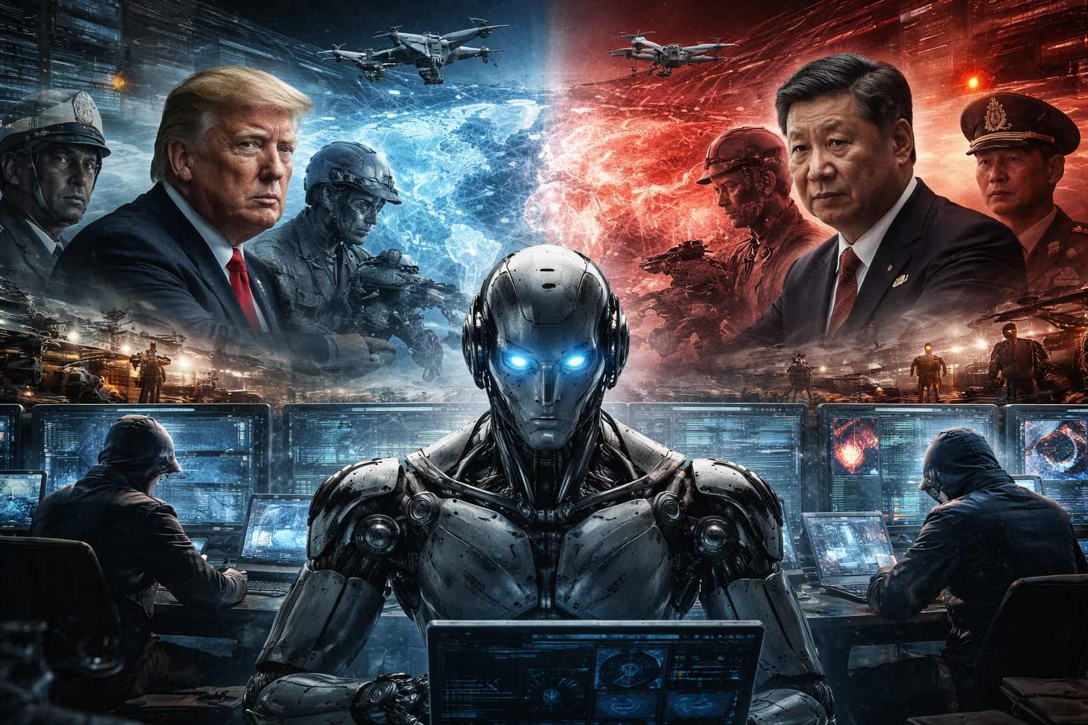 صورة تعبيرية مولّدة بالذكاء الاصطناعي