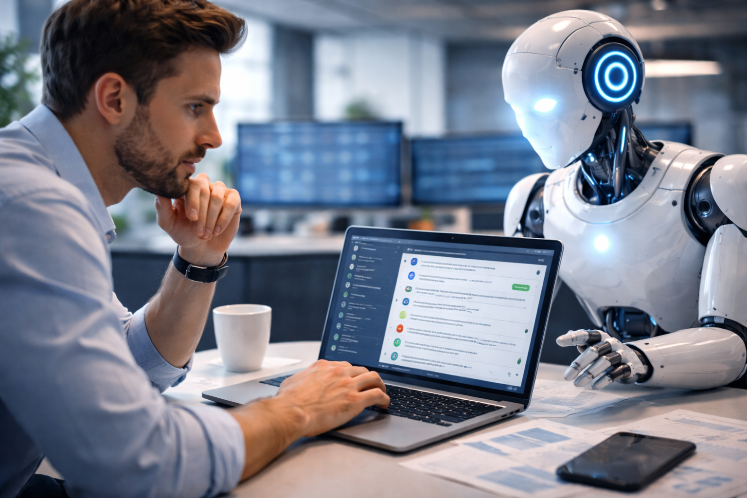 صورة تعبيرية مولّدة بالذكاء الاصطناعي