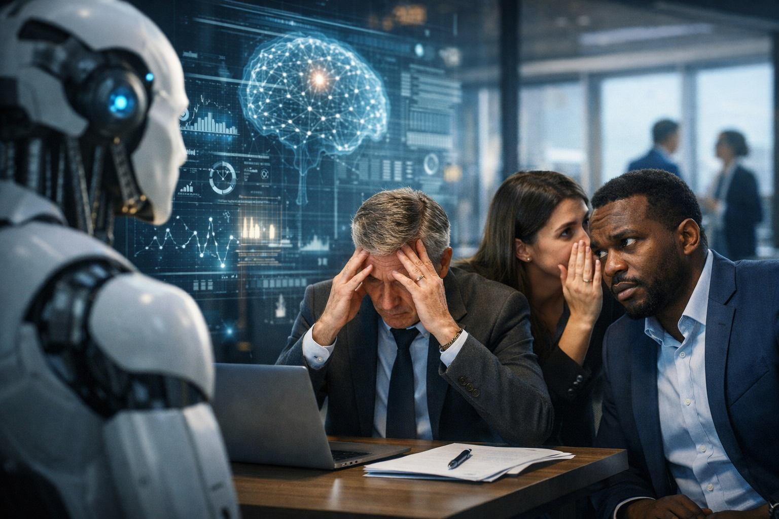 صورة تعبيرية مولّدة بالذكاء الاصطناعي