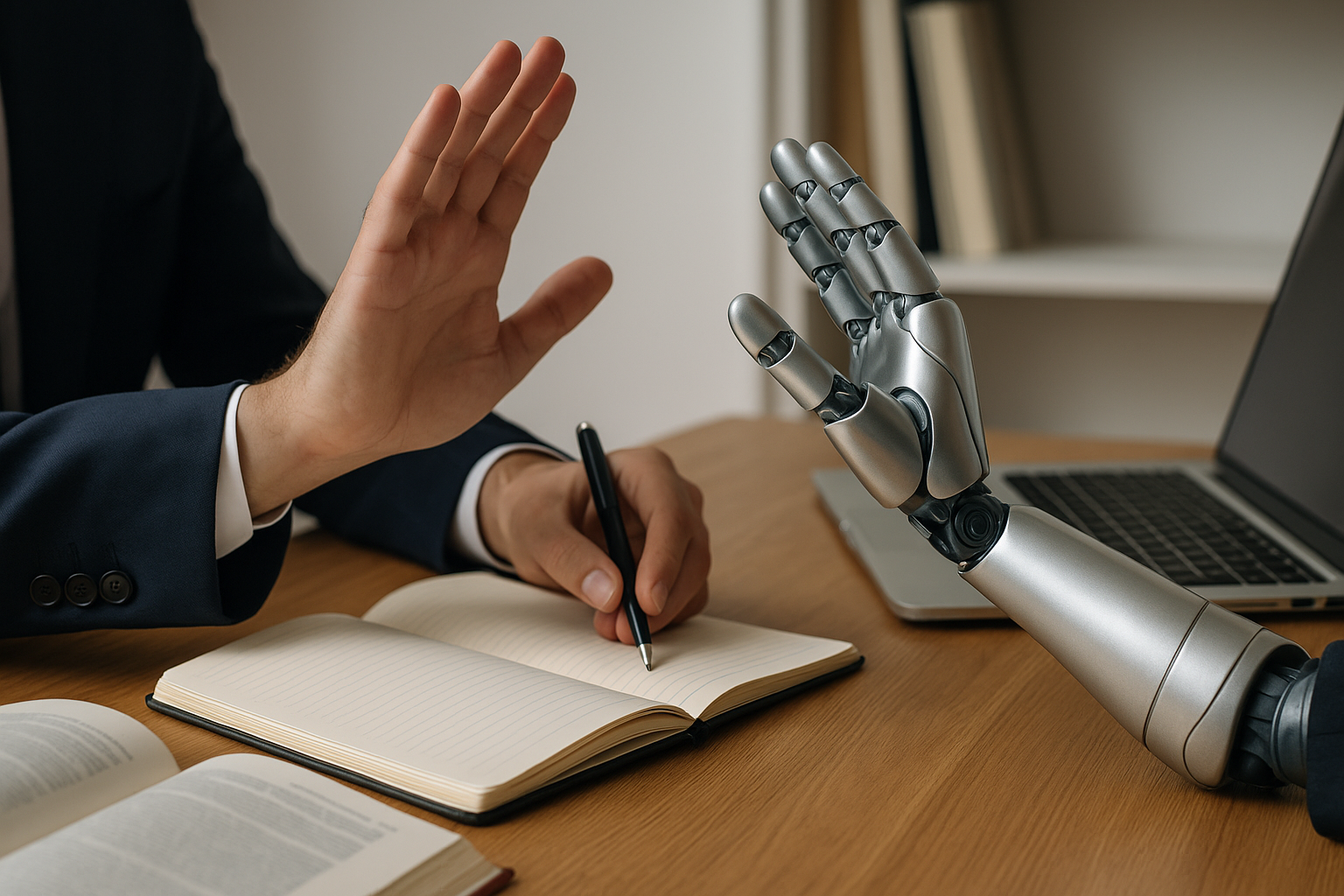 صورة تعبيرية مولّدة بالذكاء الاصطناعي