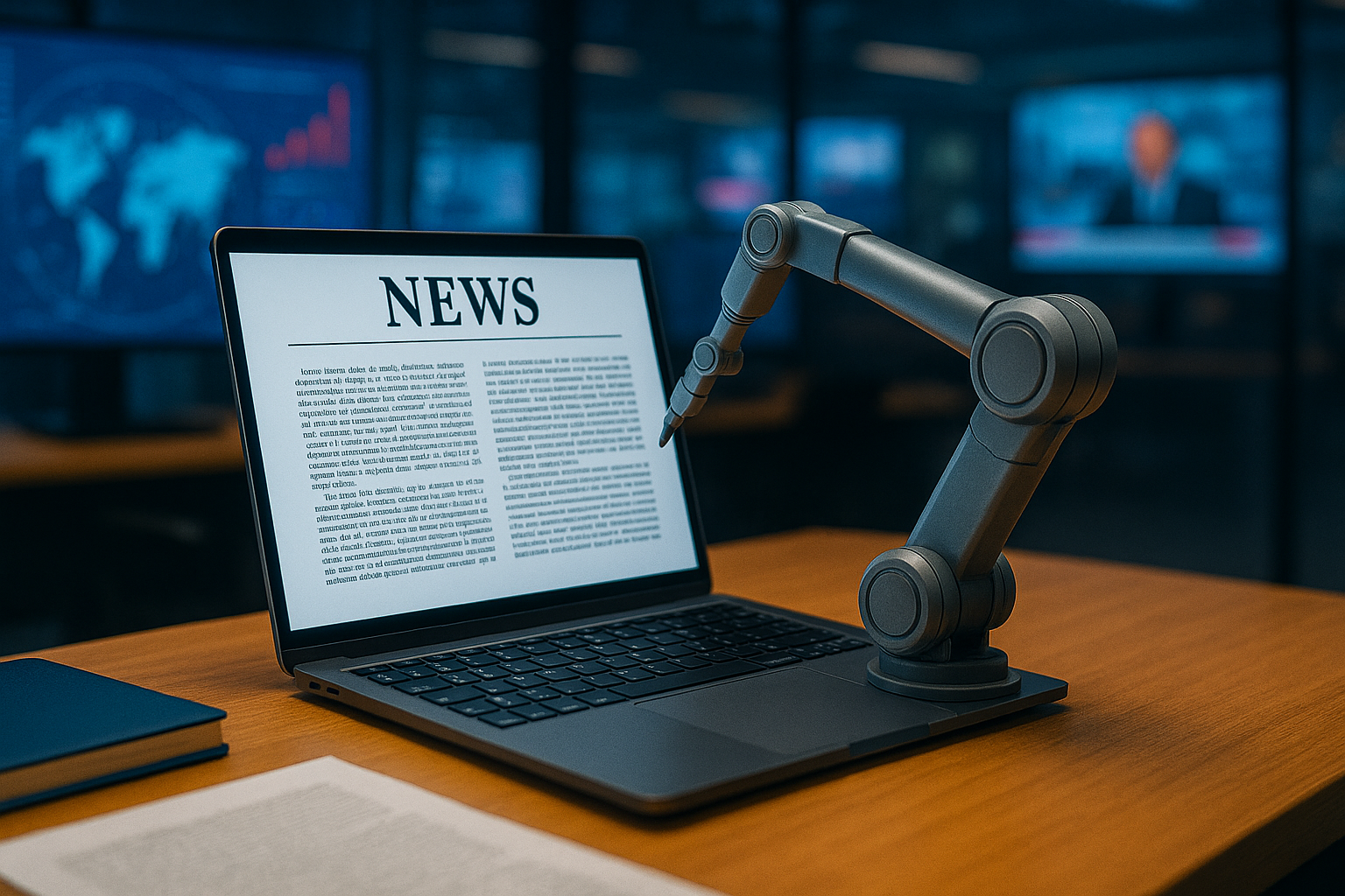 صورة تعبيرية مولّدة بالذكاء الاصطناعي