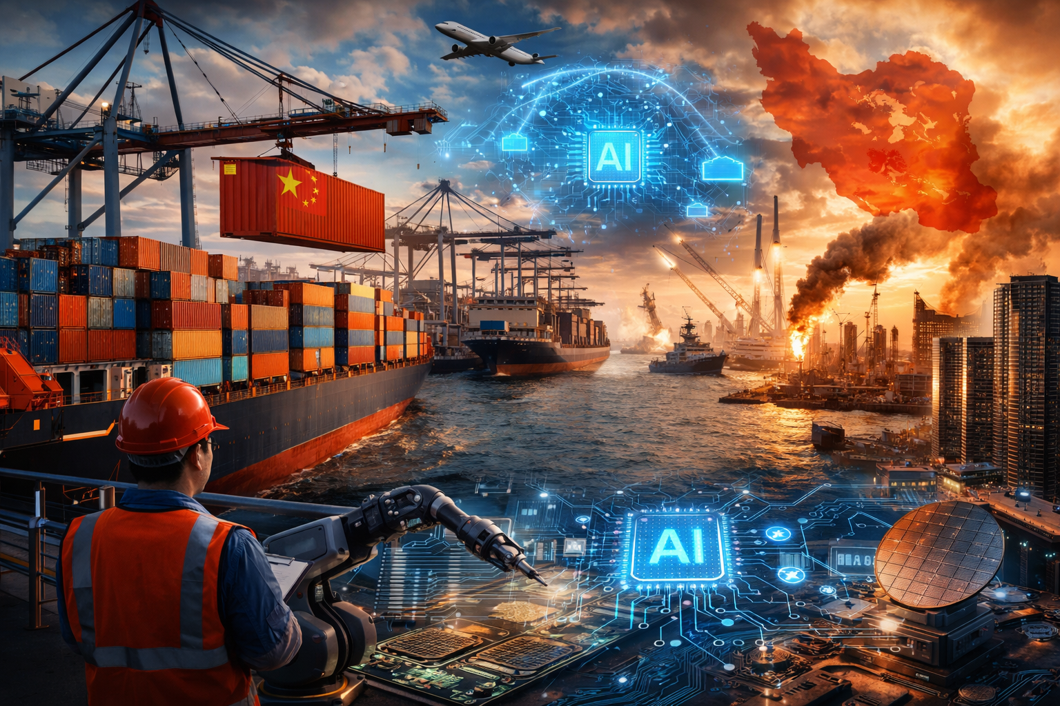 صورة تعبيرية مولّدة بالذكاء الاصطناعي