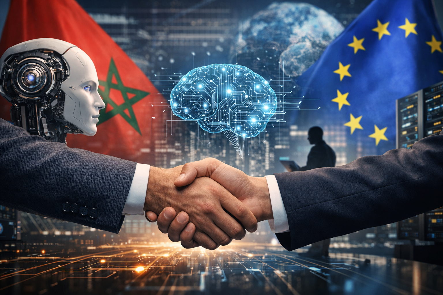 صورة تعبيرية مصممة بالذكاء الاصطناعي 