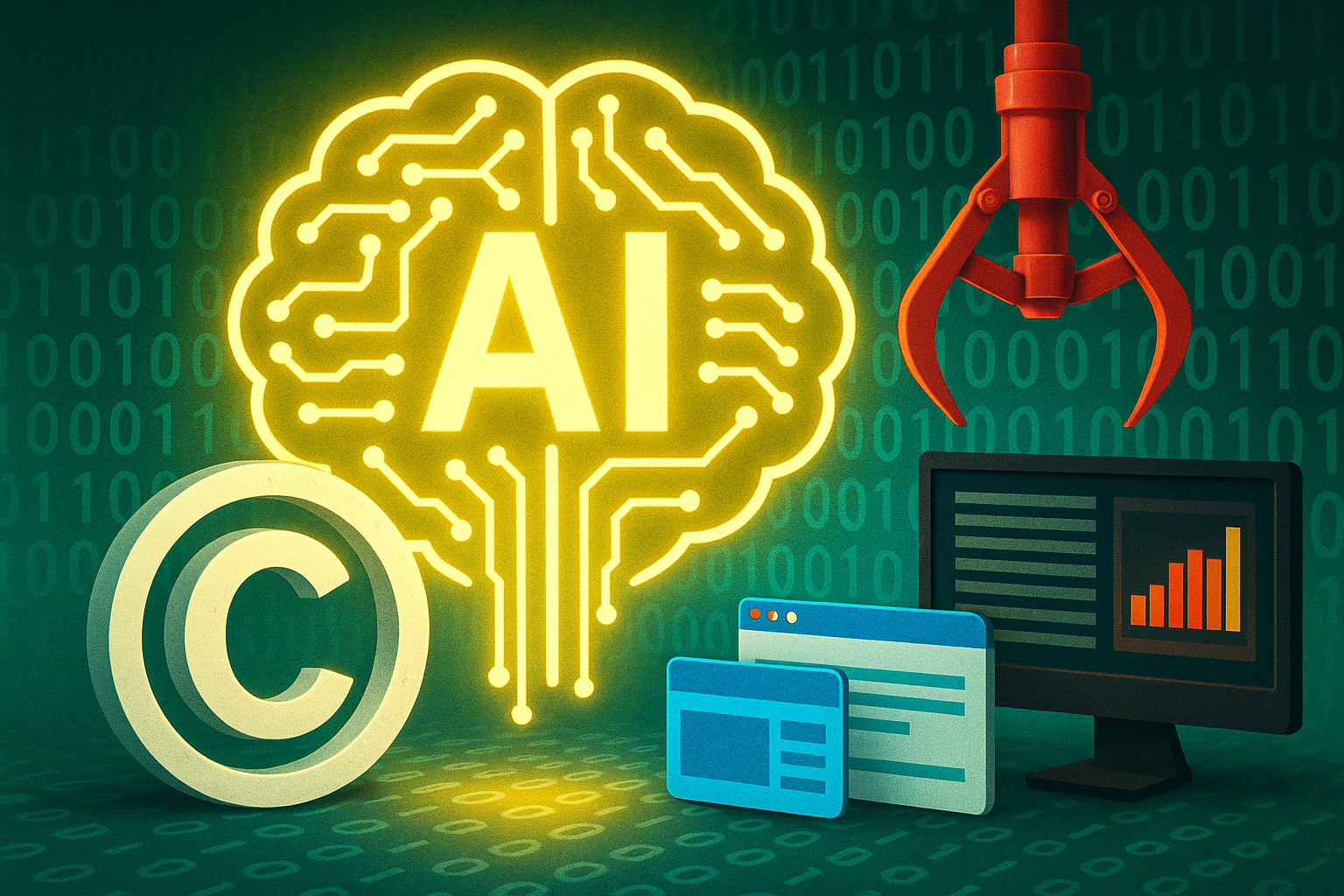 صورة تعبيرية مولّدة بالذكاء الاصطناعي