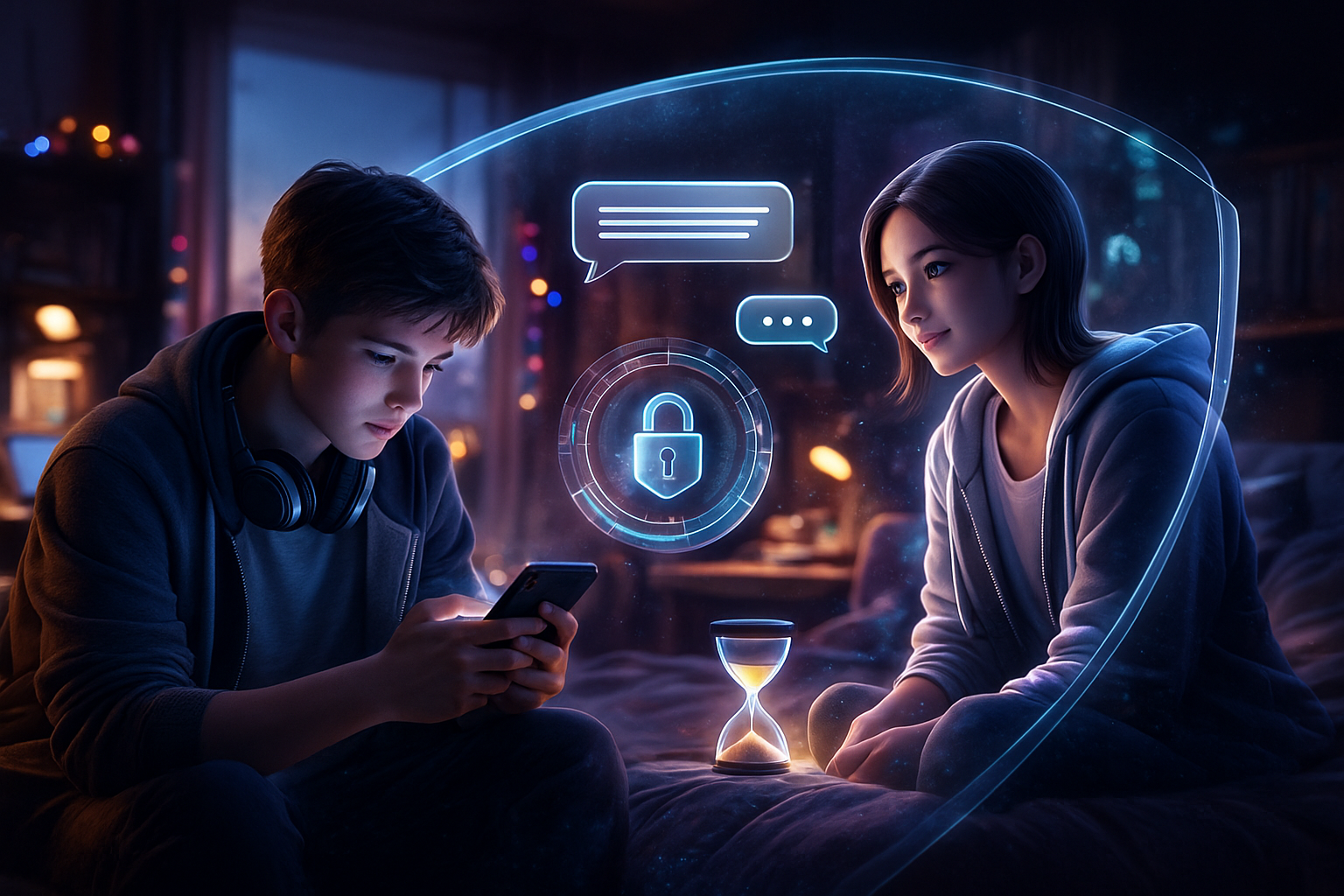 صورة تعبيرية مولّدة بالذكاء الاصطناعي